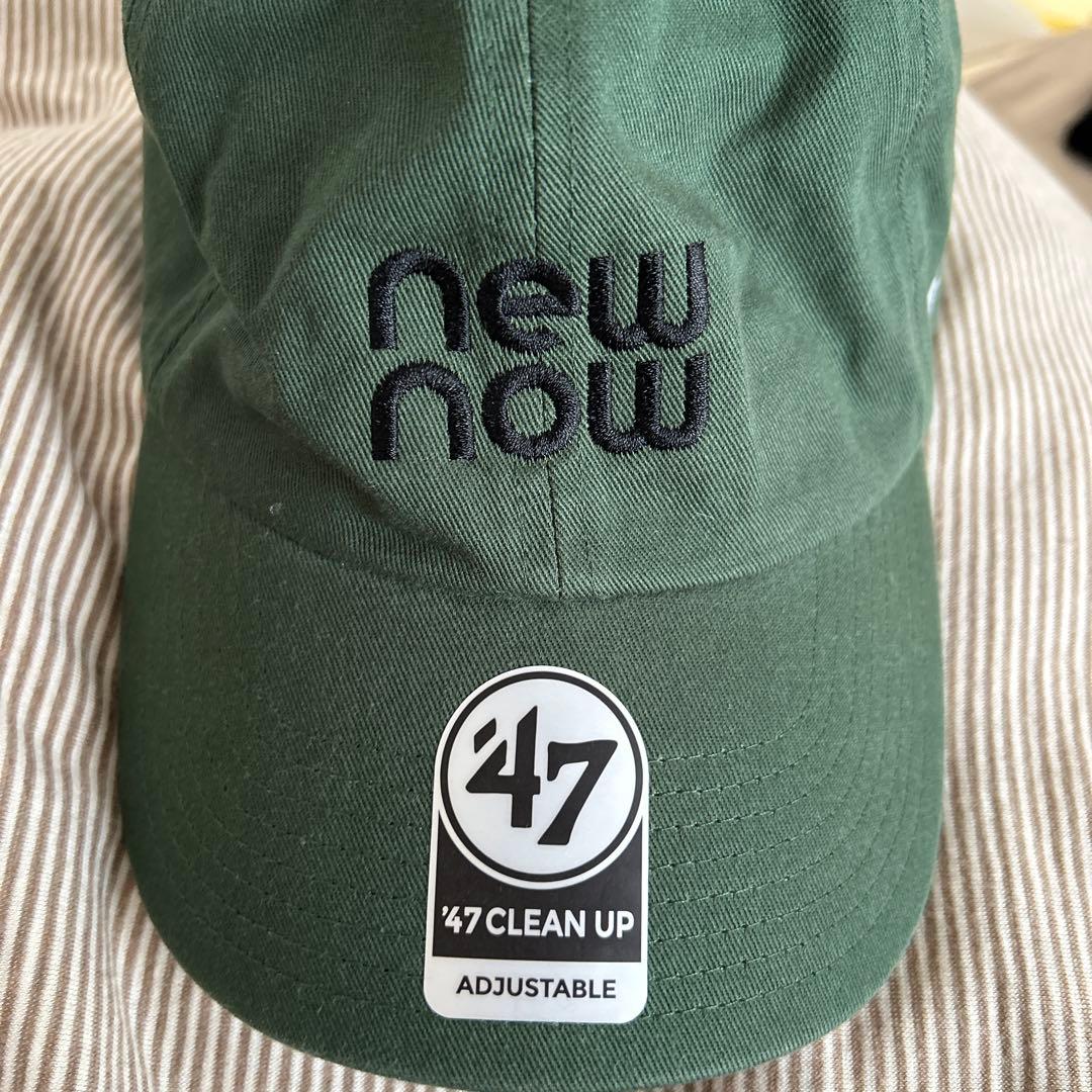 試着のみ　newnow キャップ　榮倉奈々