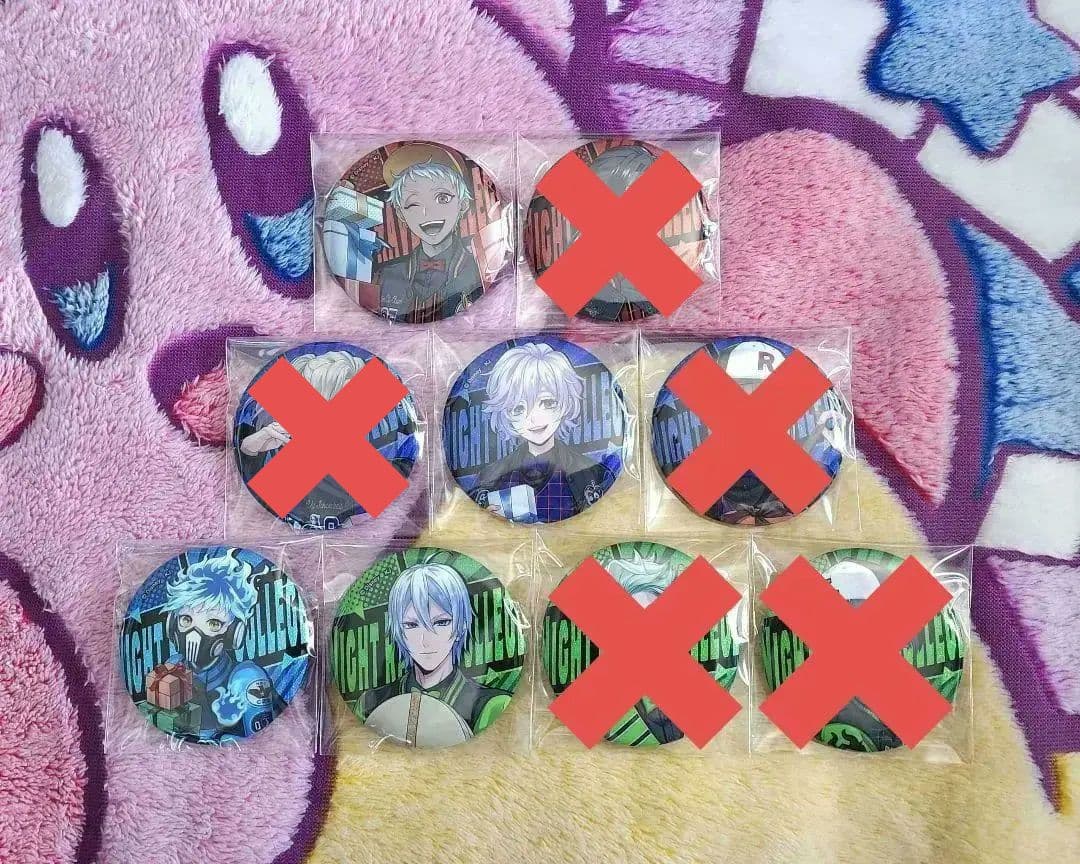 ツイステ グリッター缶バッジ ユニオンバースデー