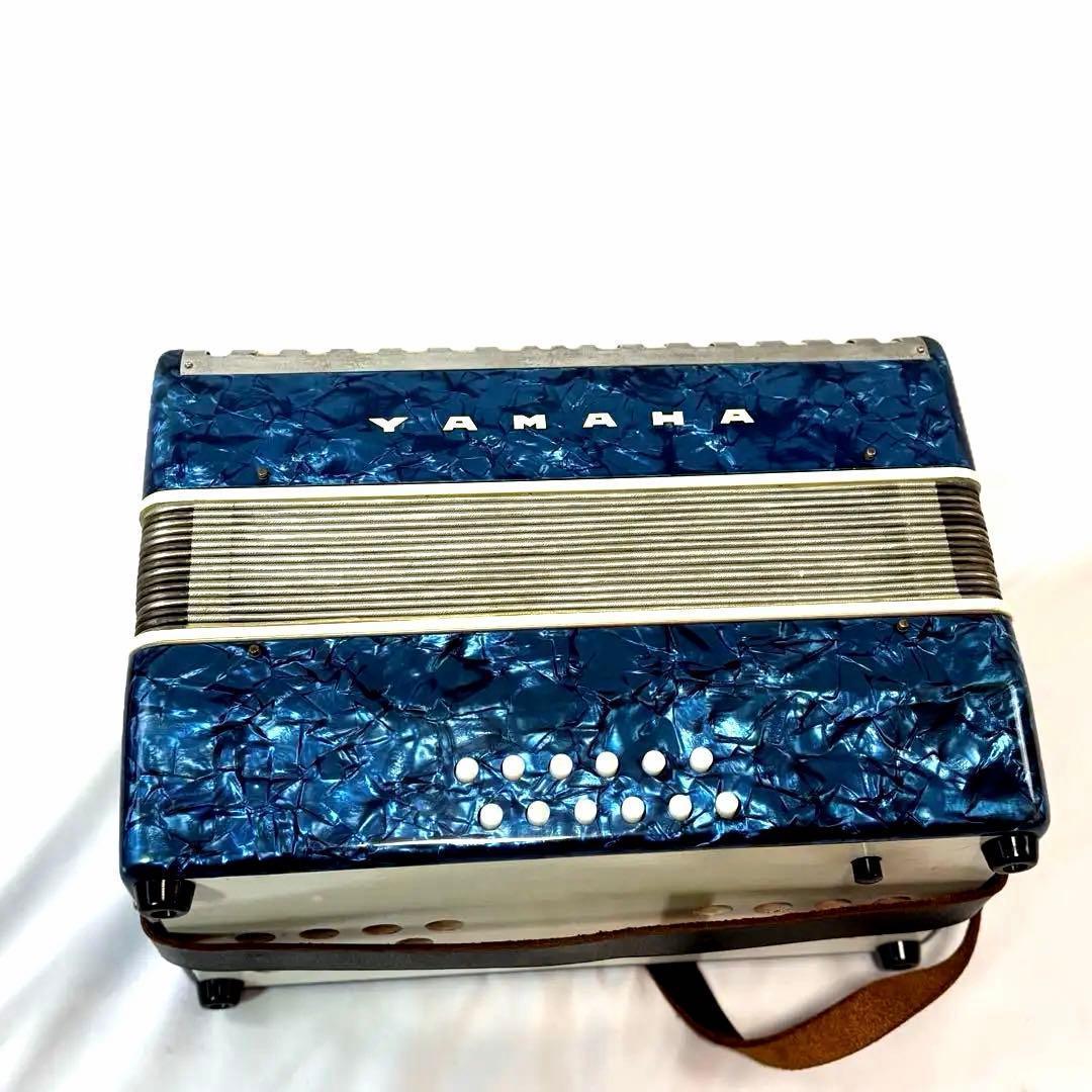 YAMAHA ヤマハ アコーディオン T-25B 25鍵盤 ブルー　全鍵盤出音