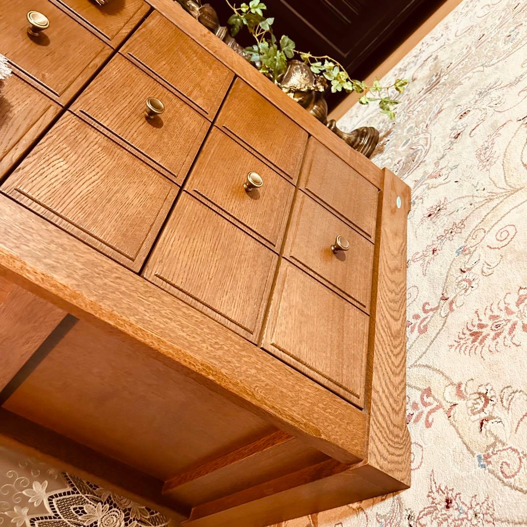 モモ　飛騨家具　ibata イバタ　チェスト　キャビネット　アンティーク