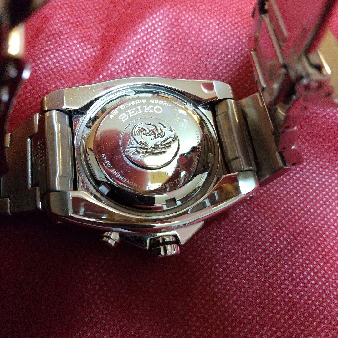 セイコー プロスペック キネティック5M82ダイバーズウォッチ