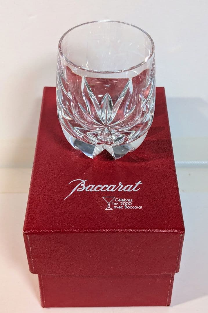 〈ビンテージバカラ クリスタルグラス(未使用品)〉