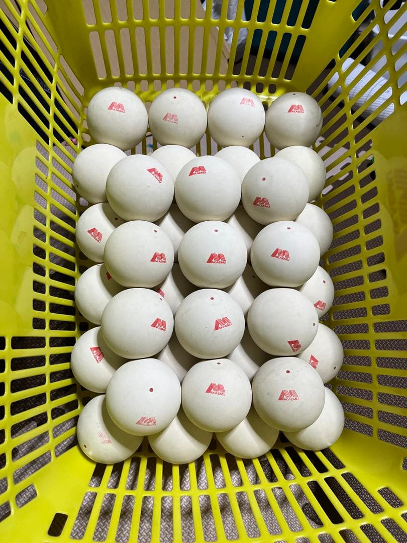 ソフトテニスボール　アカエム【公認球】