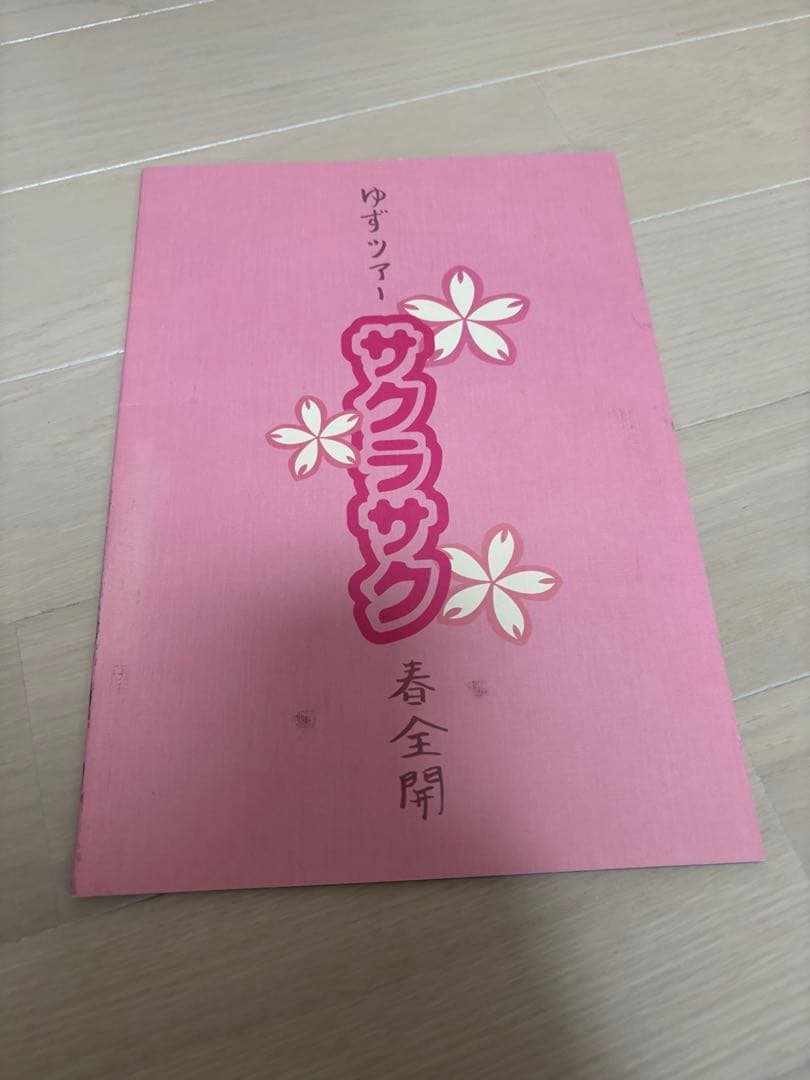 ゆずツアーパンフレット1999年サクラサク
