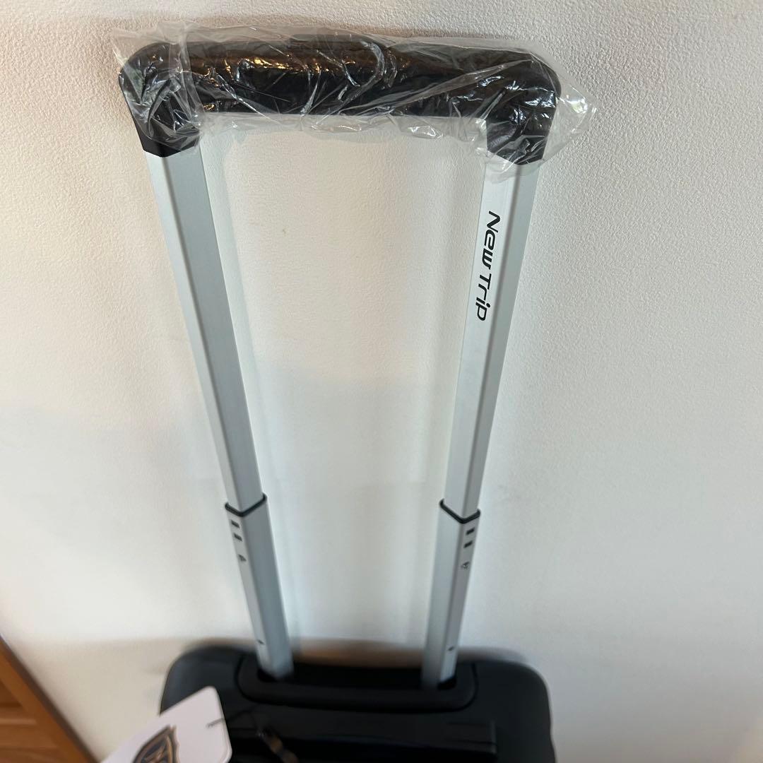 【Sブラック】スーツケース 機内持ち込み フロントオープン USB充電　キャリー