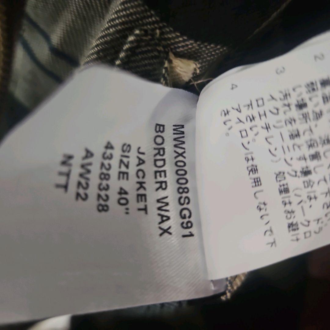 【Barbour】バブアー ワックスコットンブルゾン L相当 オリーブ