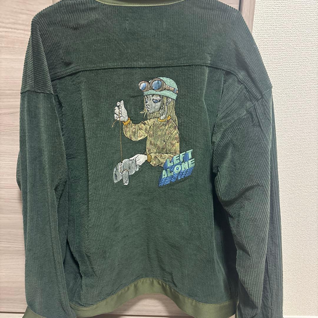 あ*あ様 Left Alone レフトアローン　コーデュロイジャケット ダークグ