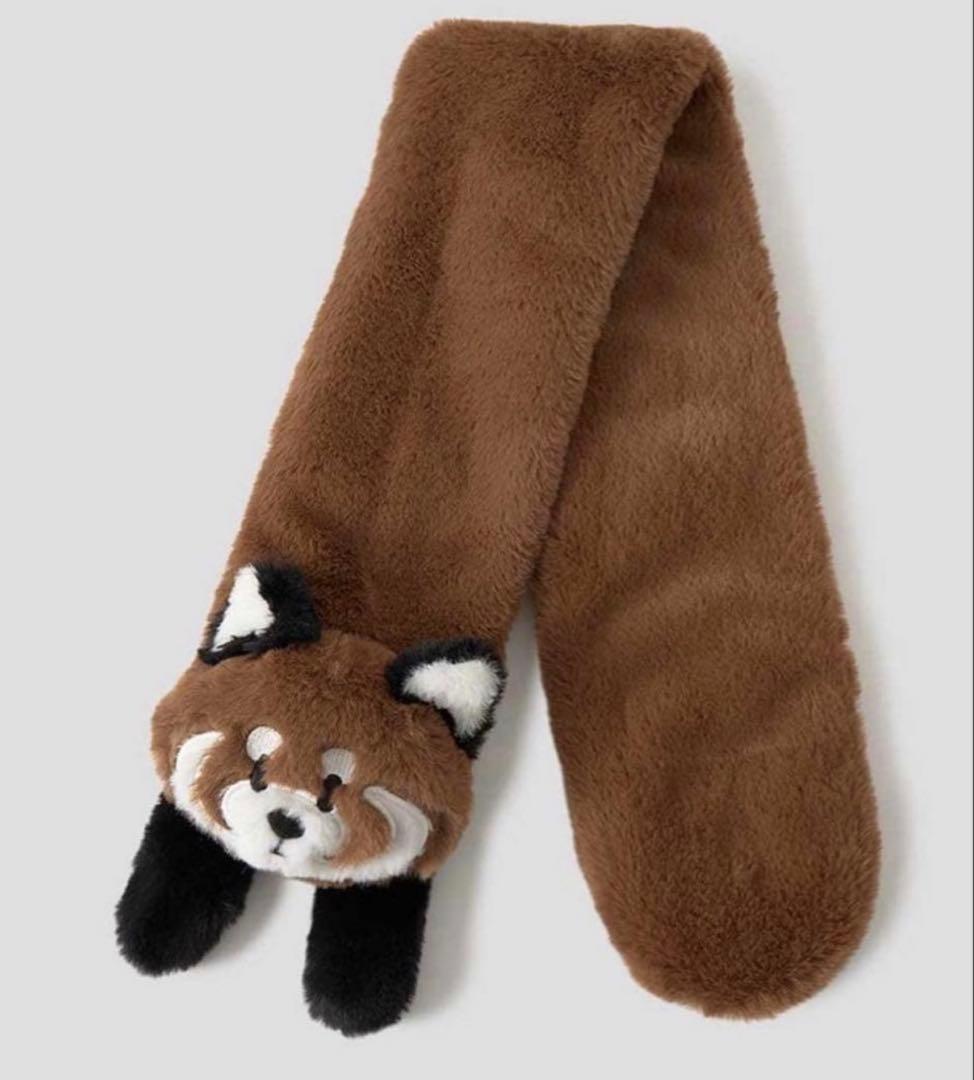 グラニフ　イカクマフラー