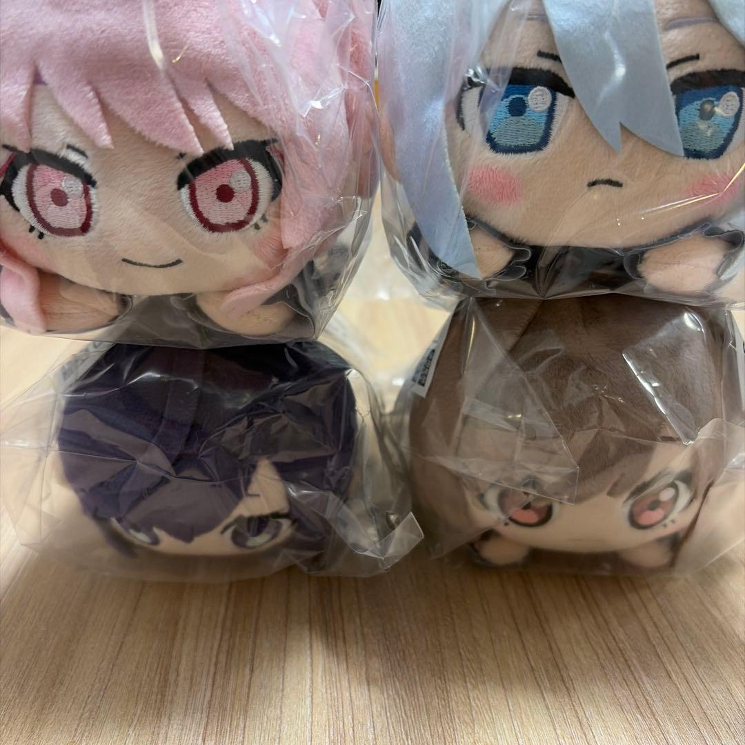 プロセカ 25時ナイトコード寝そべりぬいぐるみ 劇場版　4体セット