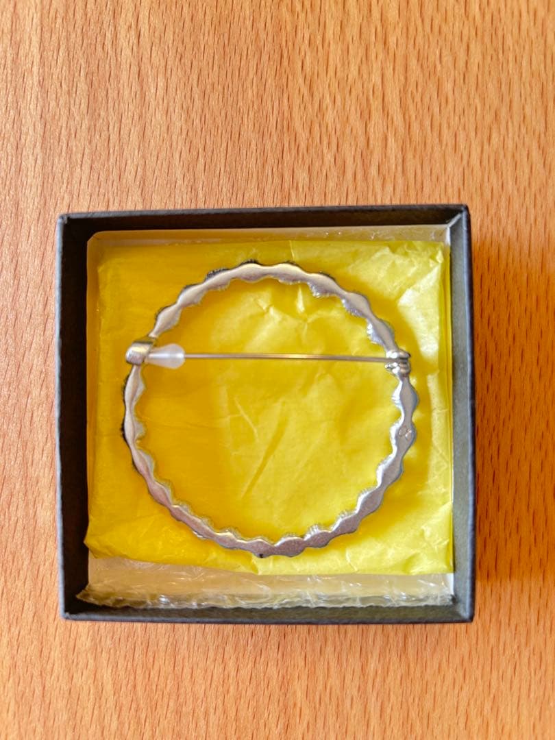 minä perhonen tambourine ブローチ　シルバー