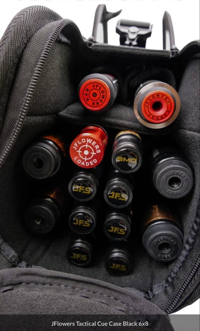 ビリヤードキューケースJFlowers Tactical Cuecas