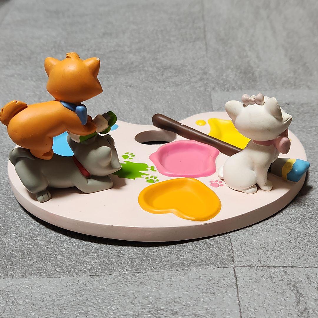 ディズニー おしゃれキャット パレットフィギュア 置物