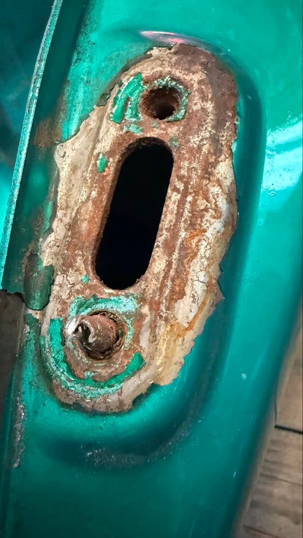 萩原商会様　SR400 2型純正タンク　サイドカバーセット　xs-1カラー