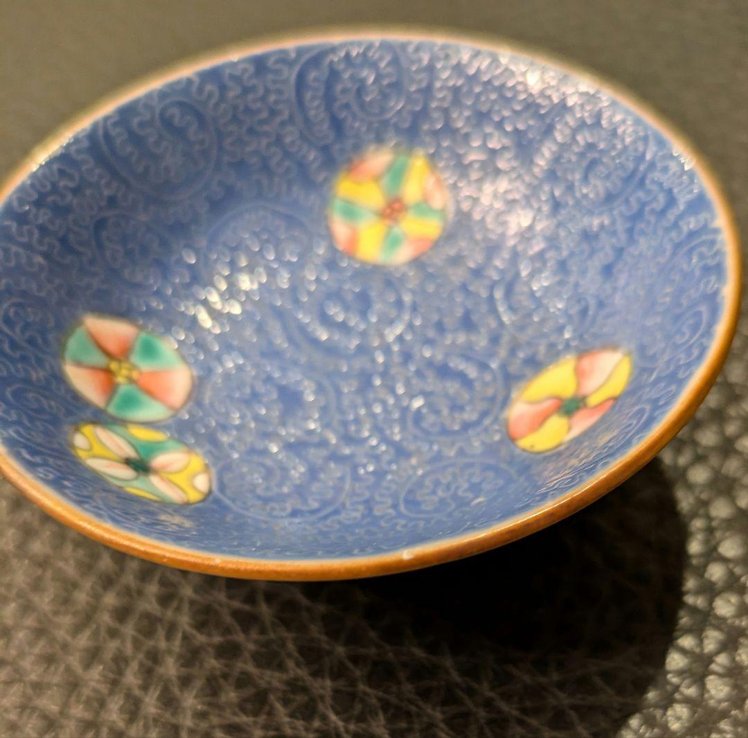 【グッド】アンティーク　中国清朝？　小皿　6枚