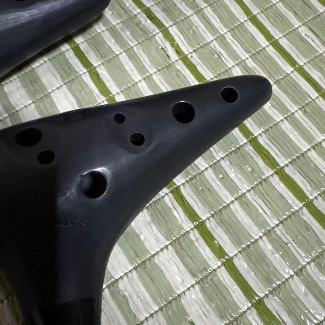 CANTARE 4C 3F オカリナ 黒 ケース付き　カンターレ 楽器　笛