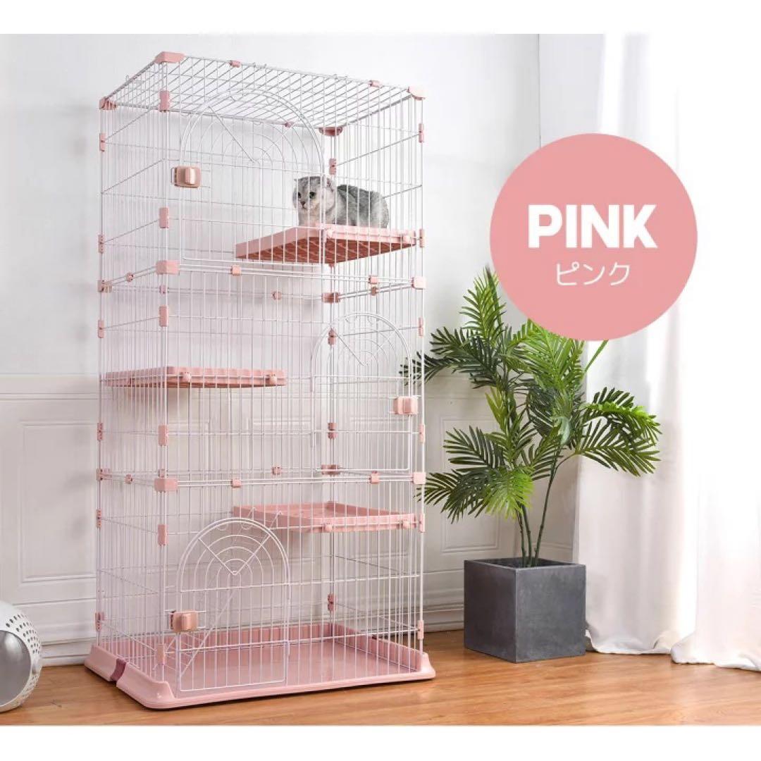 キャットケージ 屋根付き　キャットタワー