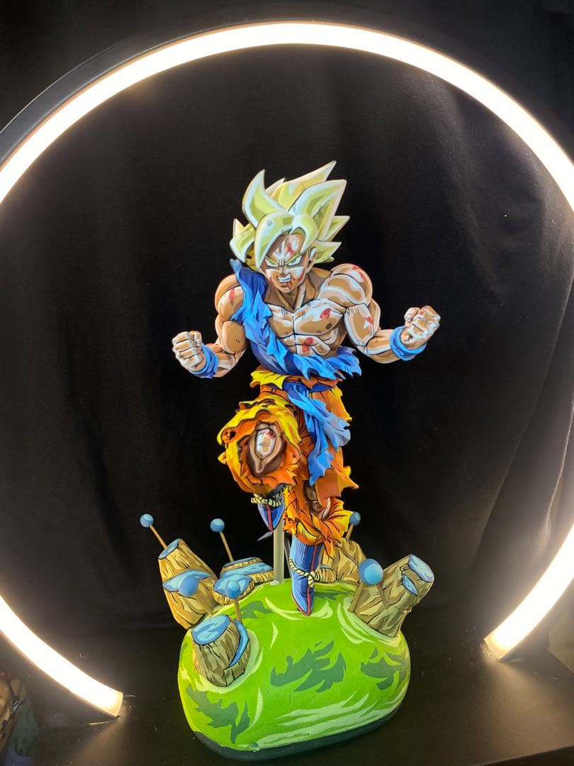 ジャンプ50周年　リペイント　孫悟空　ドラゴンボール　フィギュア　一番くじ