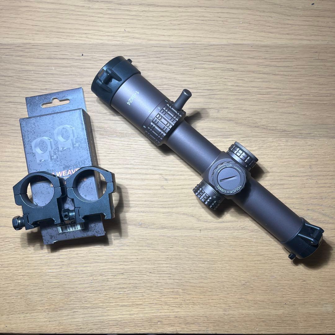 実物LPVO VICTOPTICS S6 1-6×24 ET 限定販売品