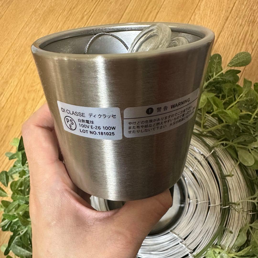 ディクラッセ オーランドビッグ ペンダントライト 人工グリーン 造花 カフェ等