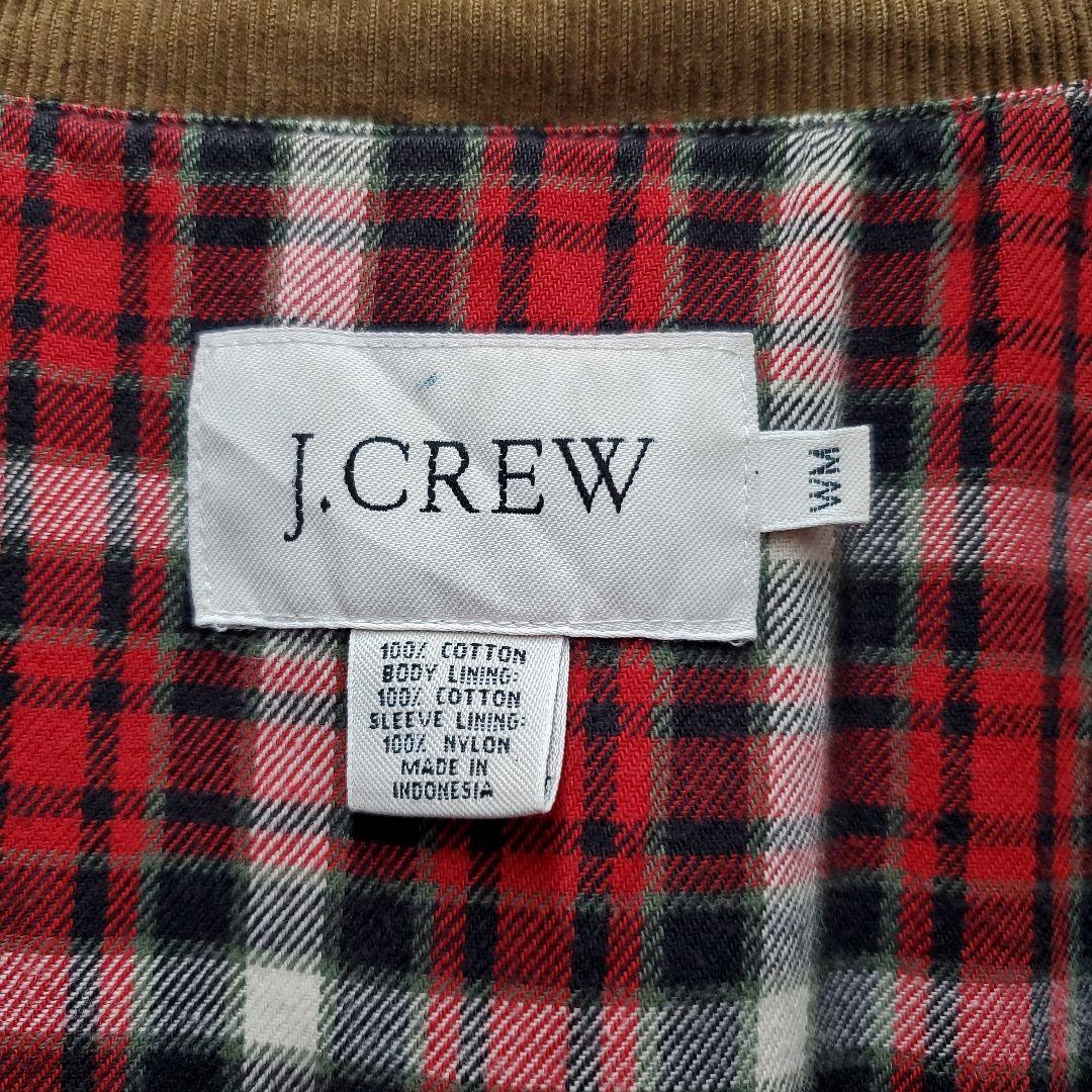 HB41☆ジェイクルー☆ハンティングジャケット☆襟元コーデュロイ☆ベージュ☆M