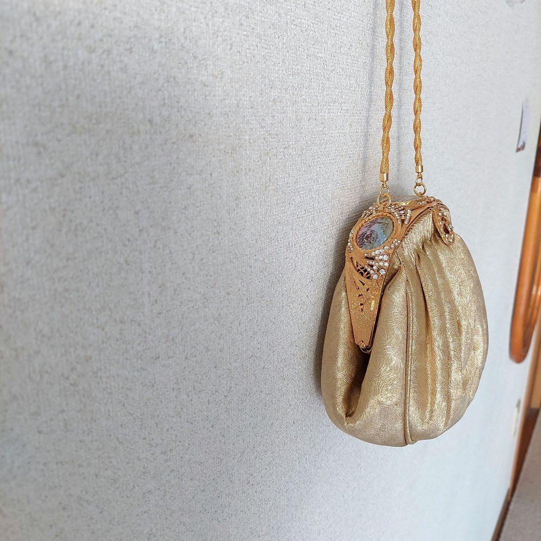 和装用バッグ ゴールド