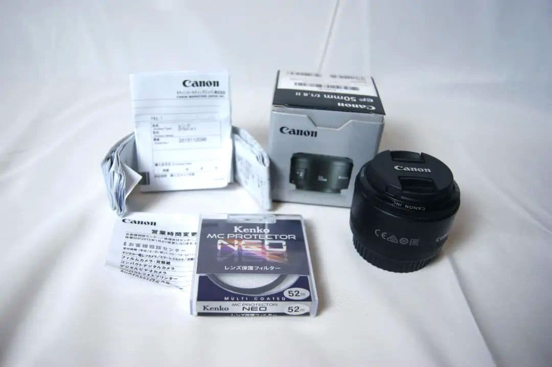 人気⭐Canon EF50mm F1.8 Ⅱ＆レンズフィルターセット ♥単焦点♥