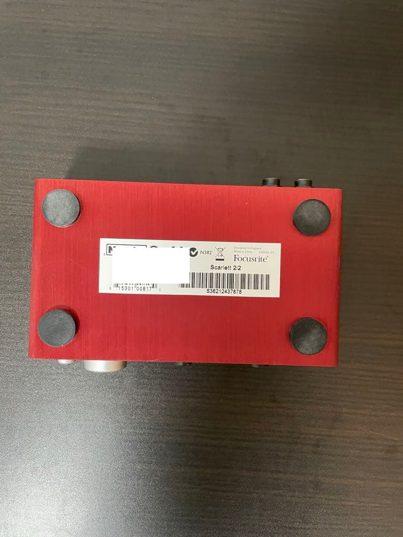 Focusrite Scarlett 2i2 USBオーディオインターフェース