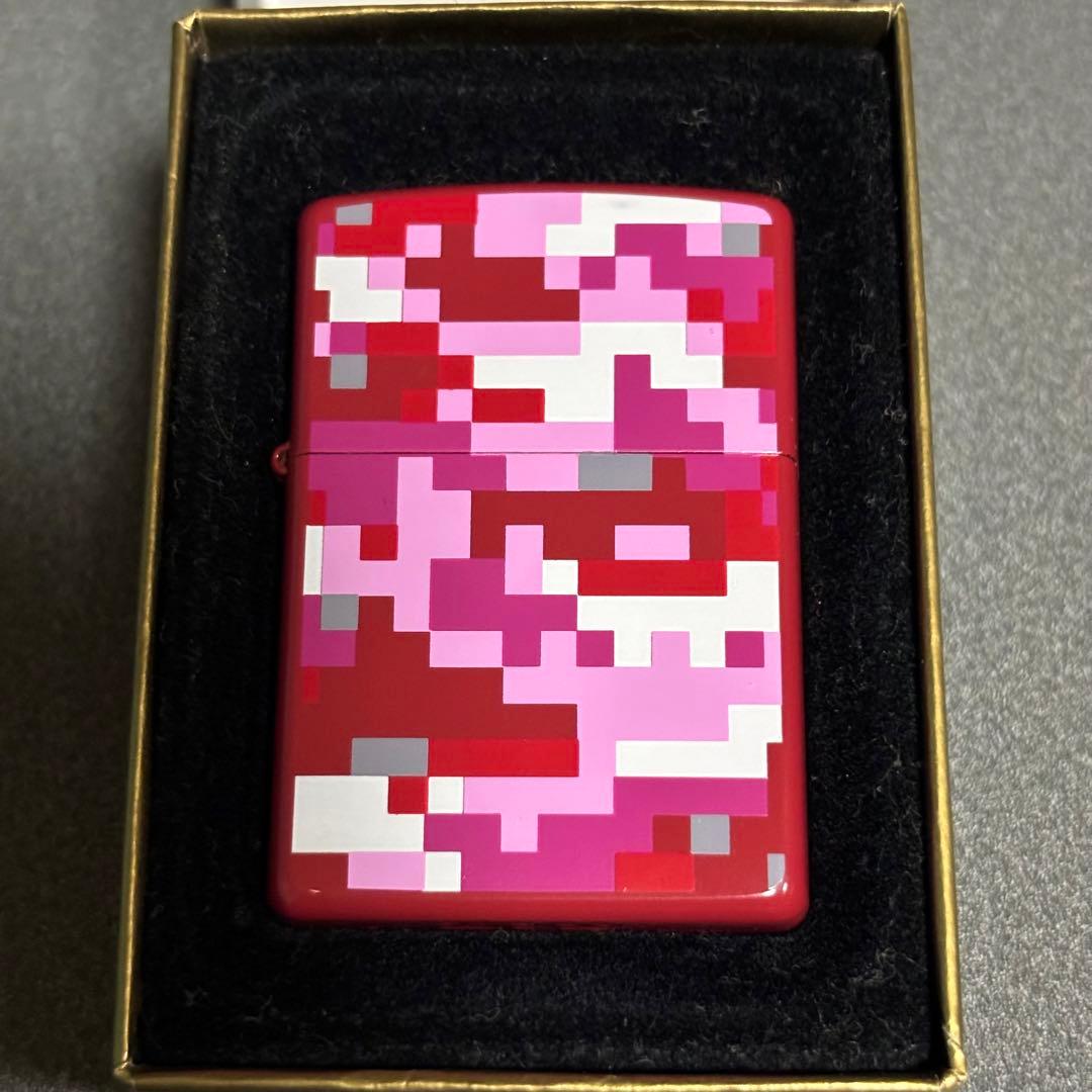beauty:beast zippo デジカモピンク