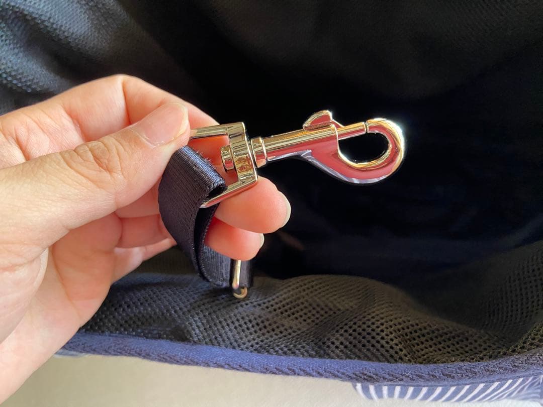 【ほぼ未使用】Lee ヒッコリー スリングバッグ 犬用キャリーバッグ