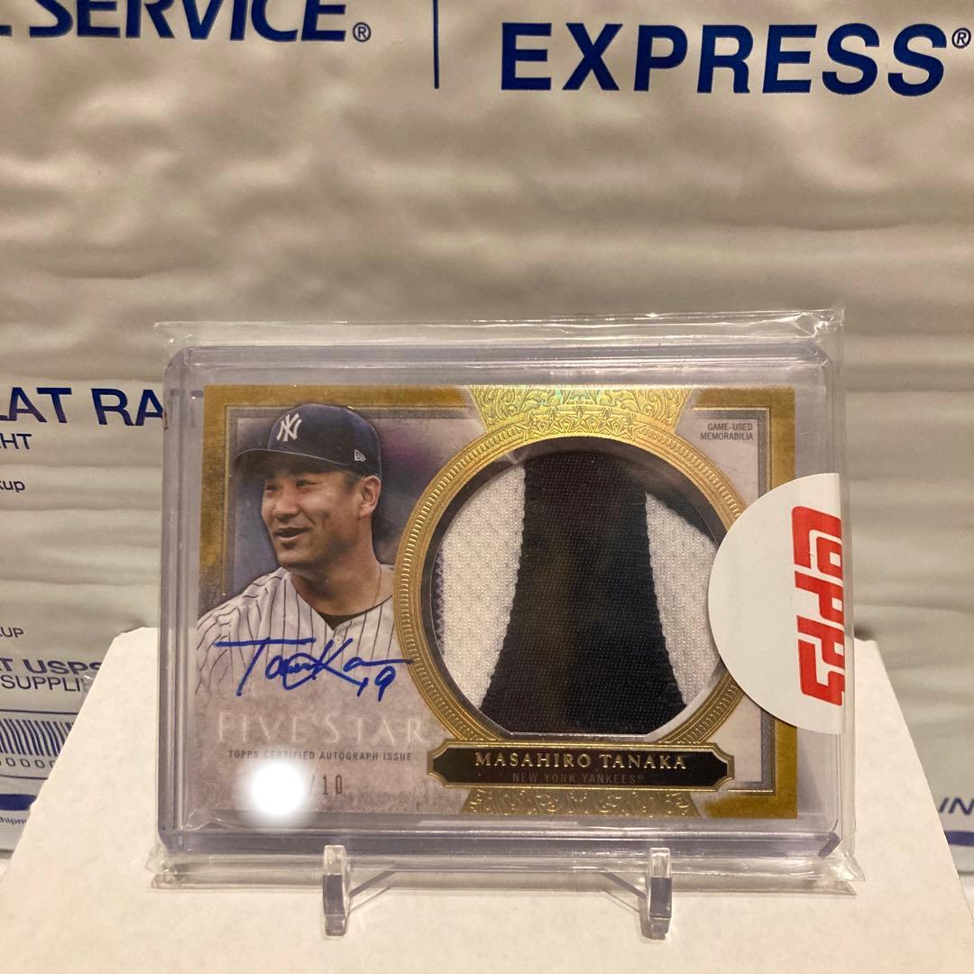 田中将大 ヤンキース 楽天 イーグルスfive star パッチ 10シリ