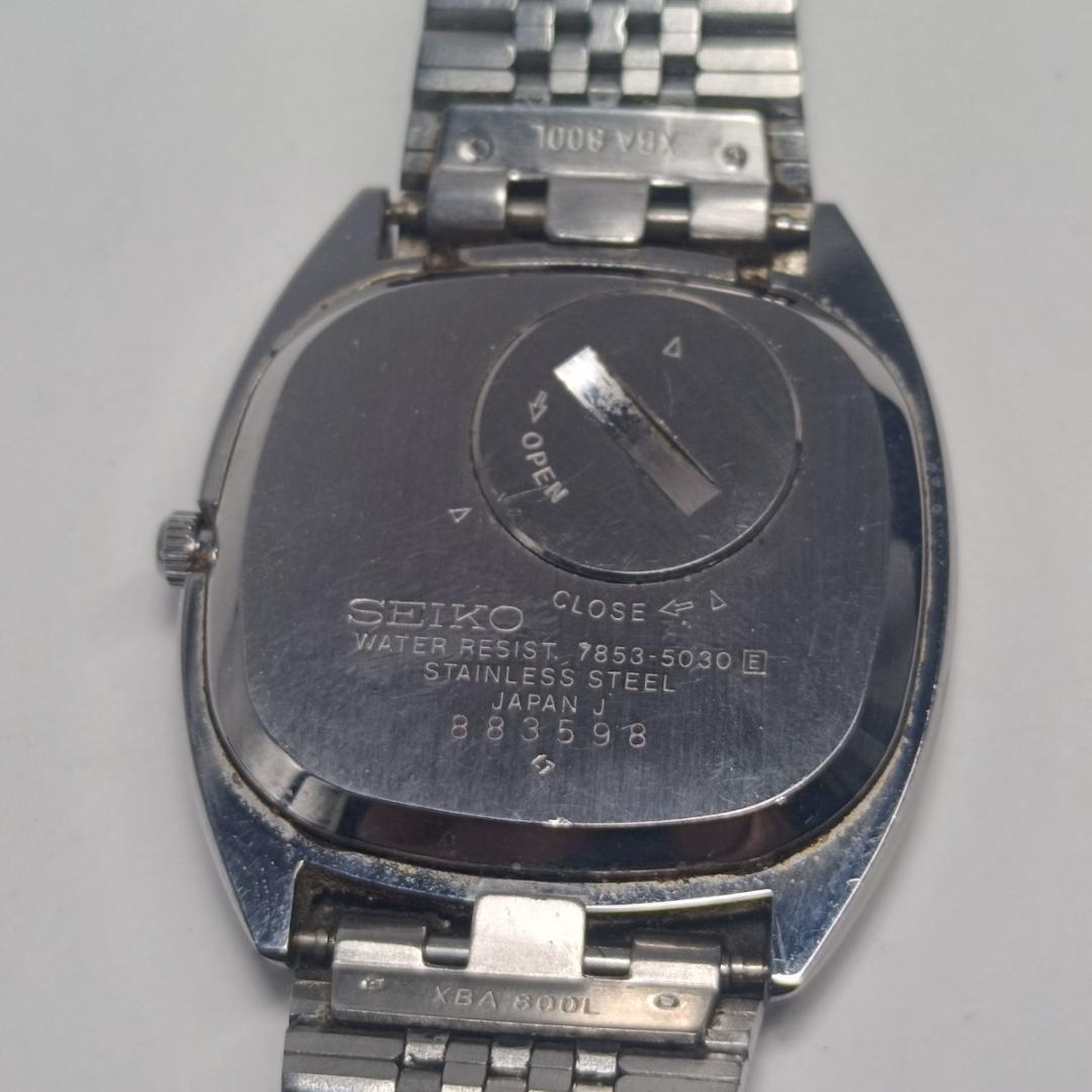 電池交換済 セイコー 7853-5090 LORD QUARTZ デイデイト