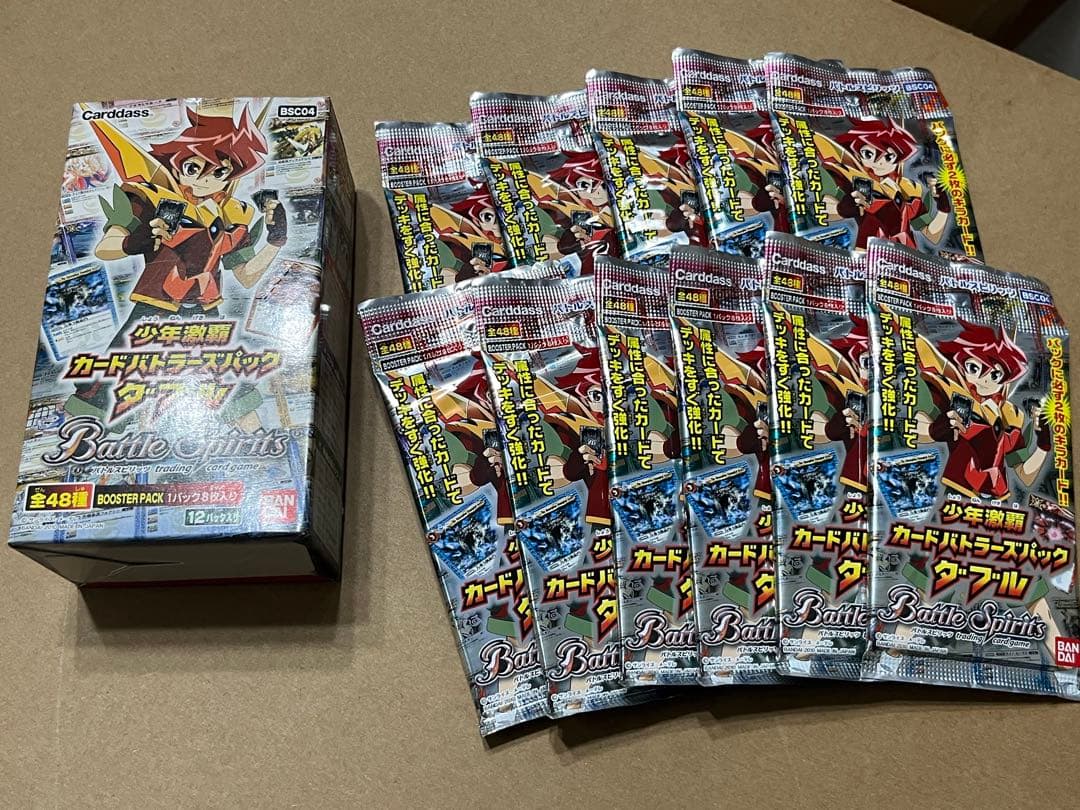 バトスピ 新品未開封 少年激覇 カードバトラーズパック ダブル 11パック