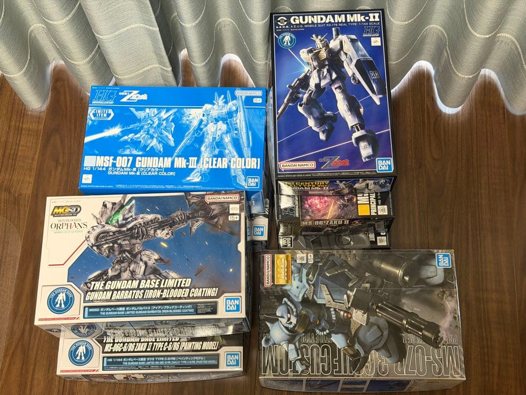 【まとめ売り】ガンダムベース限定中心ガンプラセット