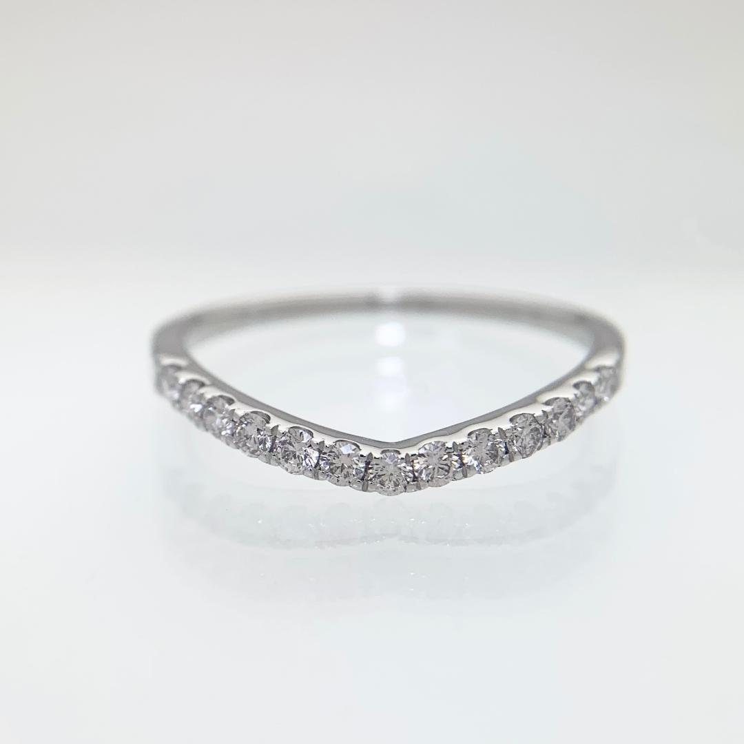 新品 H&C ダイヤモンド リング 0.20ct Pt950