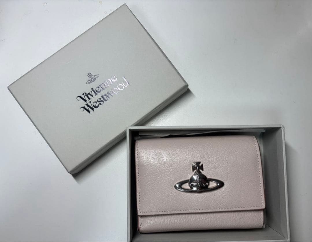 Vivienne Westwood ピンク 三つ折り財布
