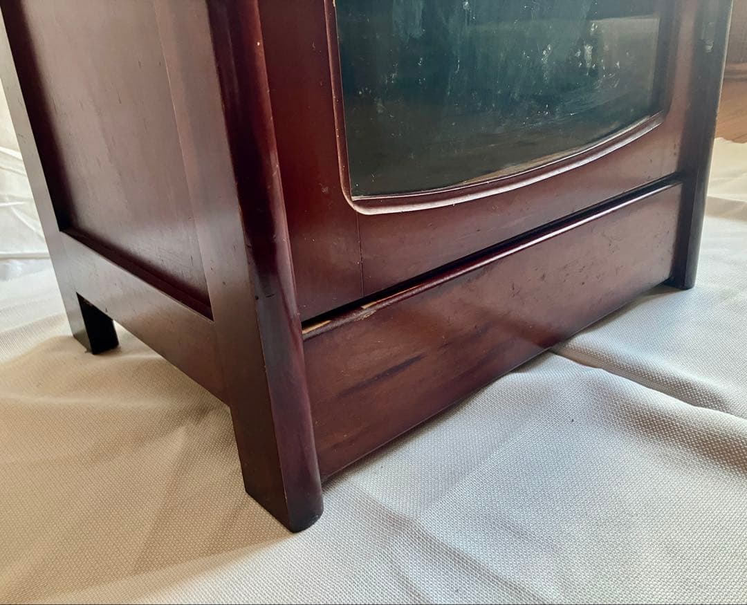 ✅昭和ビンテージ✅昭和の電話台キャビネット/片扉2段