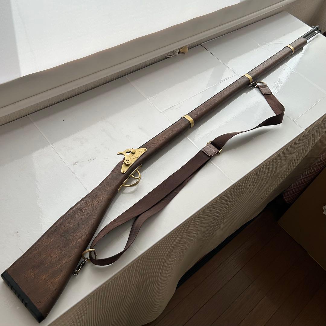 MARUSHIN マルシン 木製古式銃 発火式モデルガン 全長：約1350mm