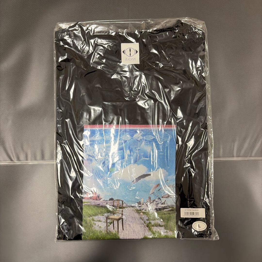 ヨルシカ　YORUSHIKA 盗作　Tシャツ　ブラック　Lサイズ