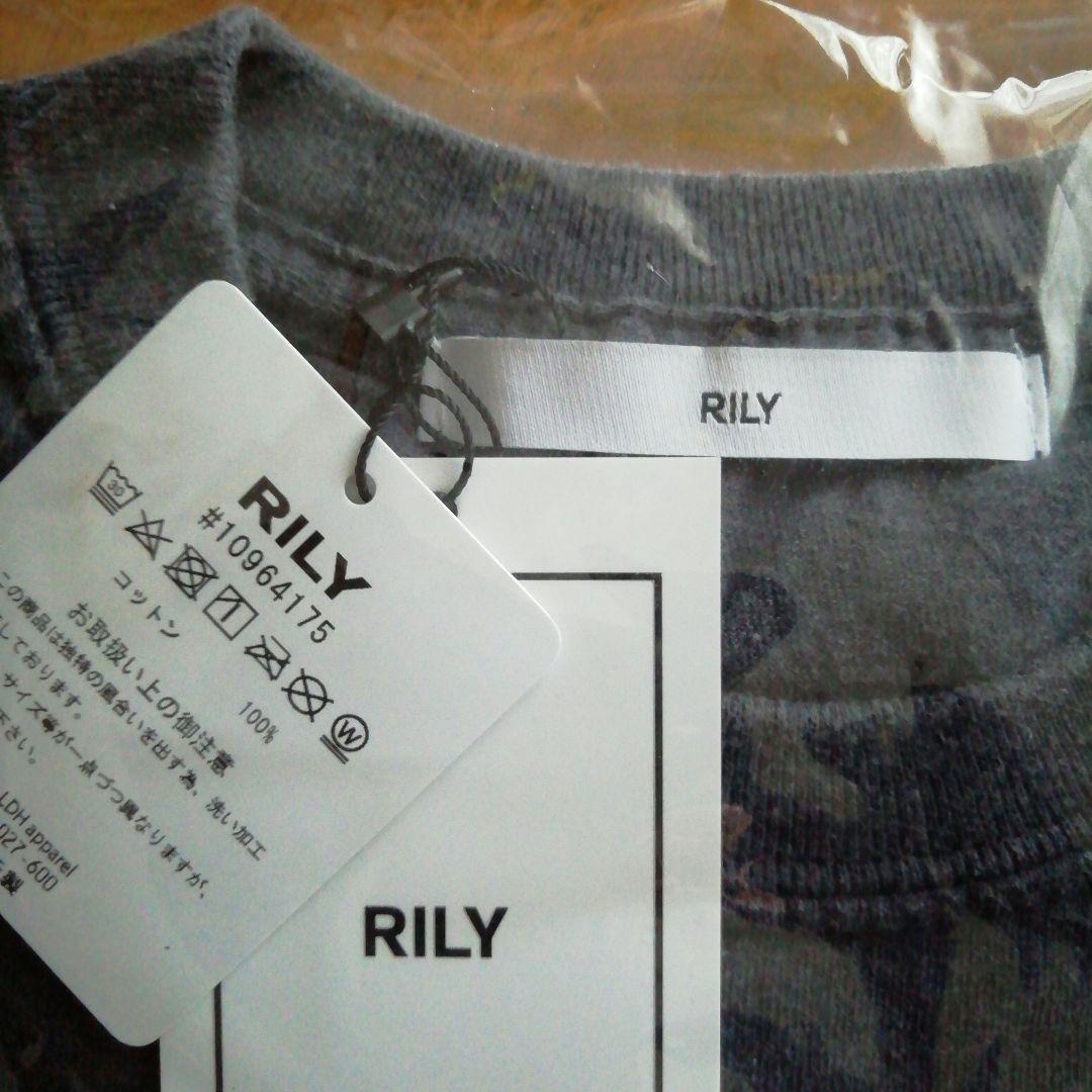 RILY 　ブラック Tシャツ　今市隆二アパレル