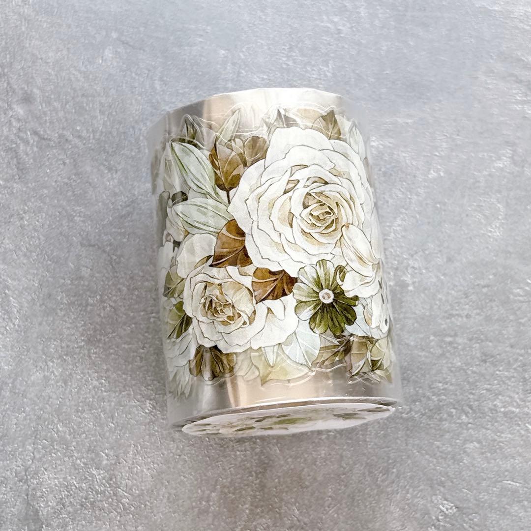 蓝莓不蓝手账《黛青》海外マスキングテープ　マステ 【2699】