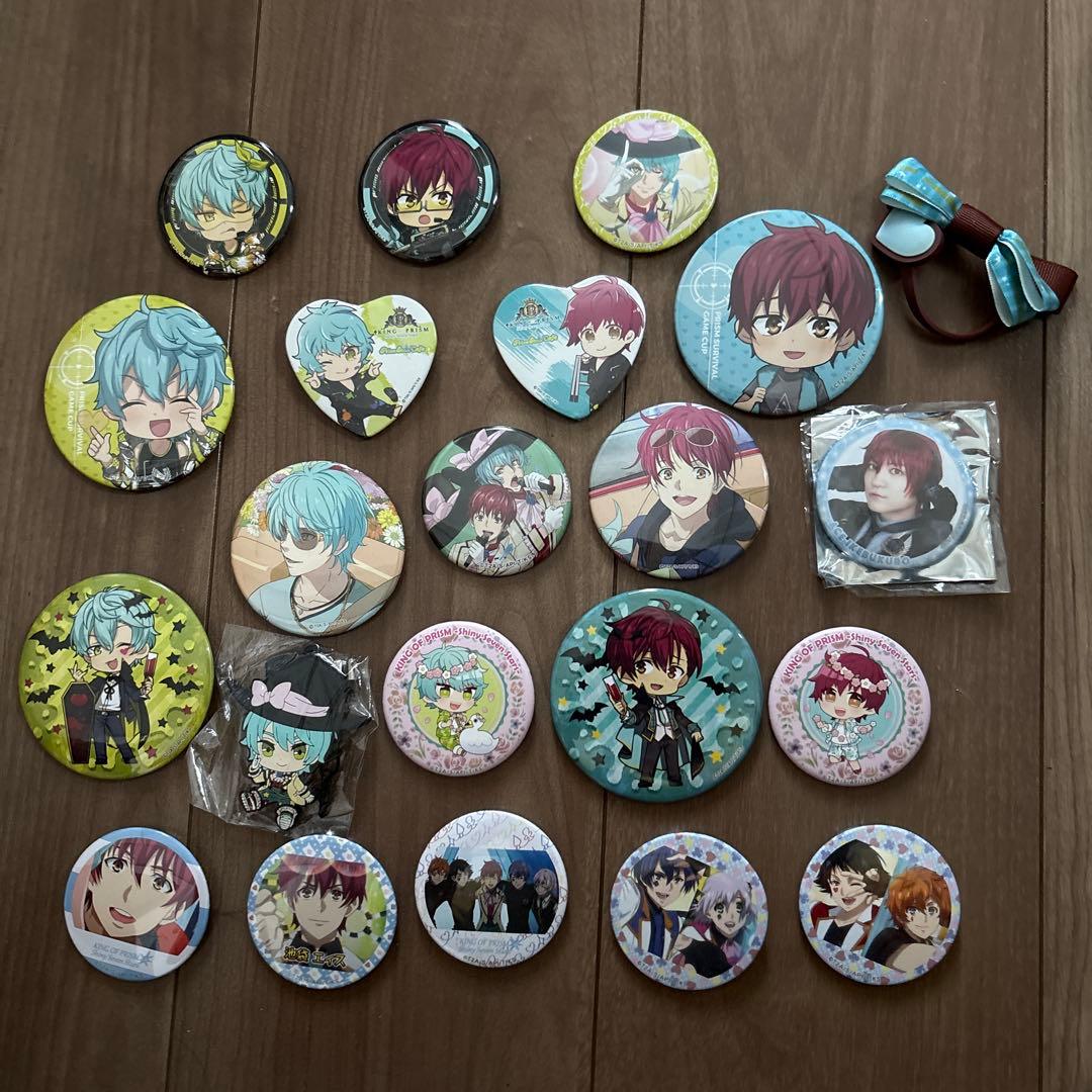 KING OF PRISM 高田馬場ジョージ　池袋エィス 缶バッジまとめ売り