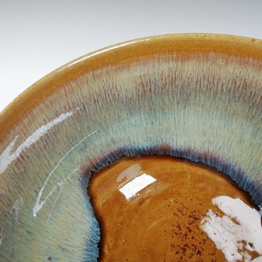 Ｗ５４　茶碗　『高取　茶碗』『亀井味楽 造』　共箱　抹茶碗　茶道具