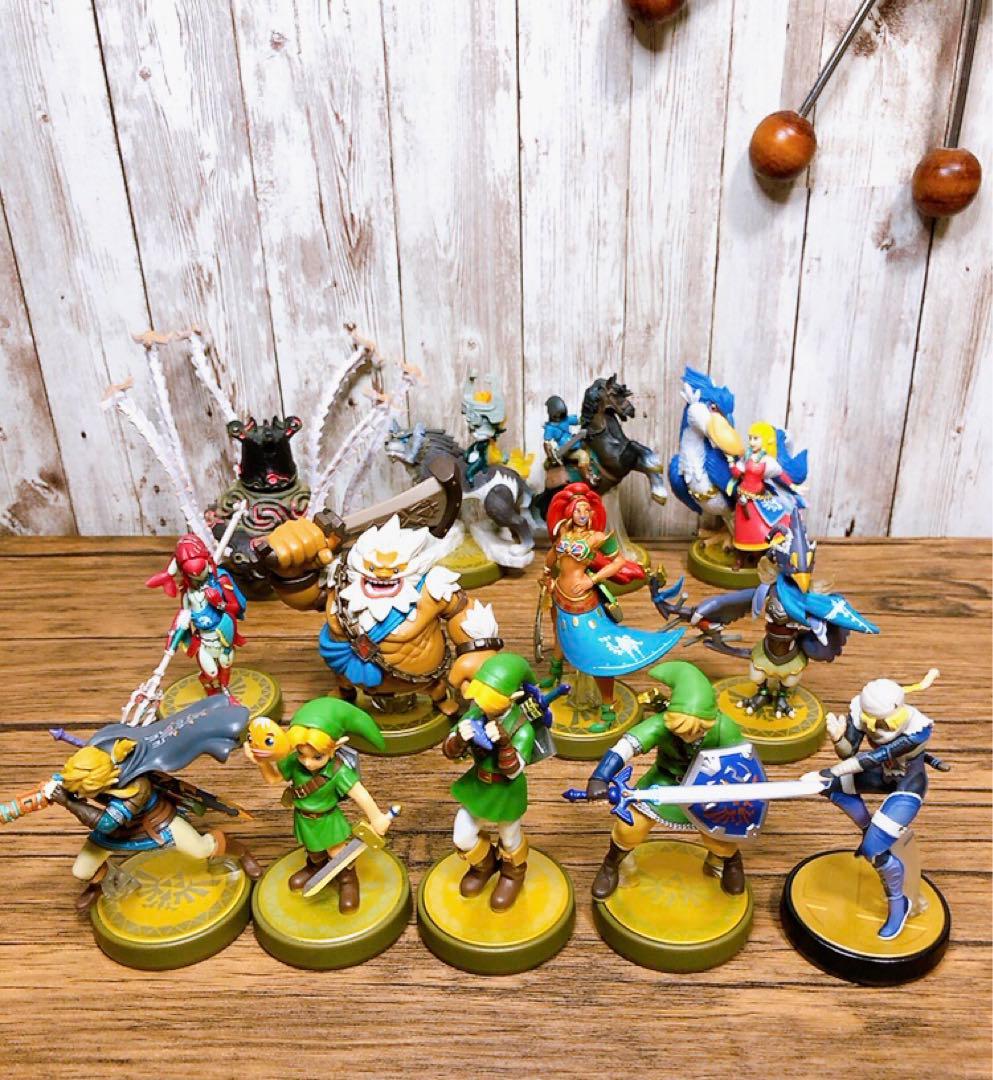 ゼルダの伝説Aティアキンブレワイアミーボ amiibo13体セットリンク英傑