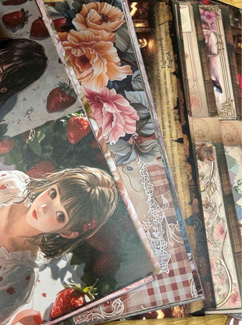 ⑤60サイズ！大容量 コラージュ素材 まとめ売り