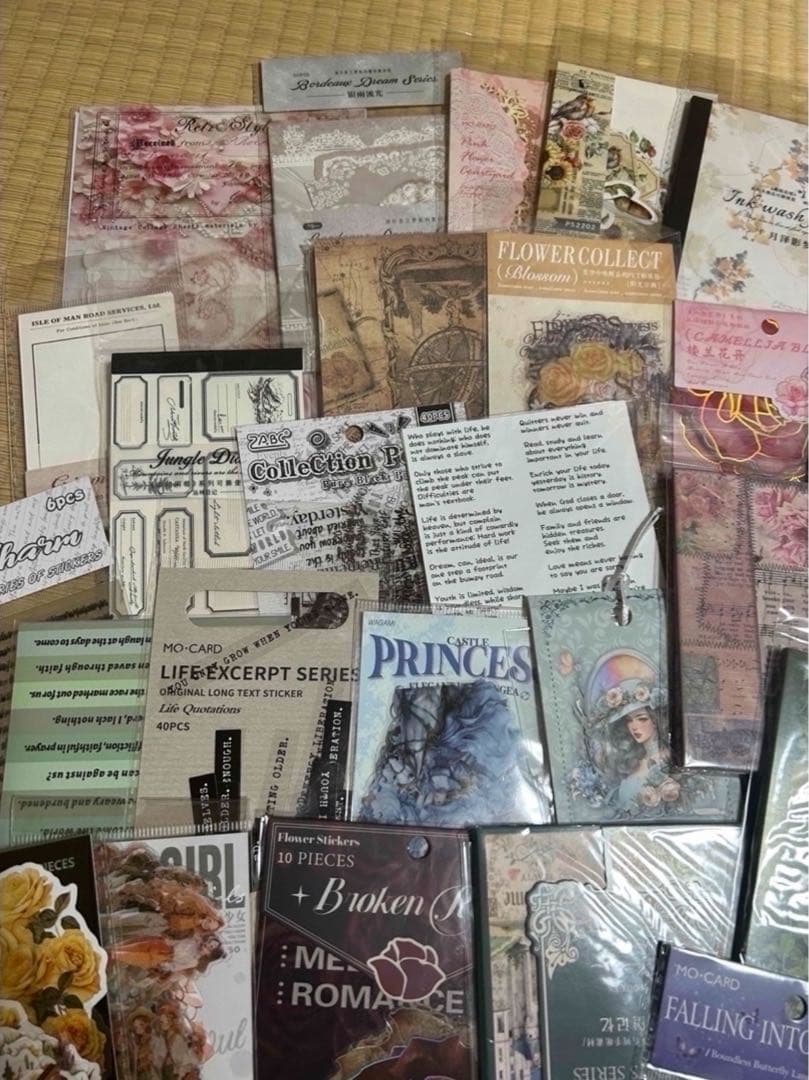 ⑤60サイズ！大容量 コラージュ素材 まとめ売り