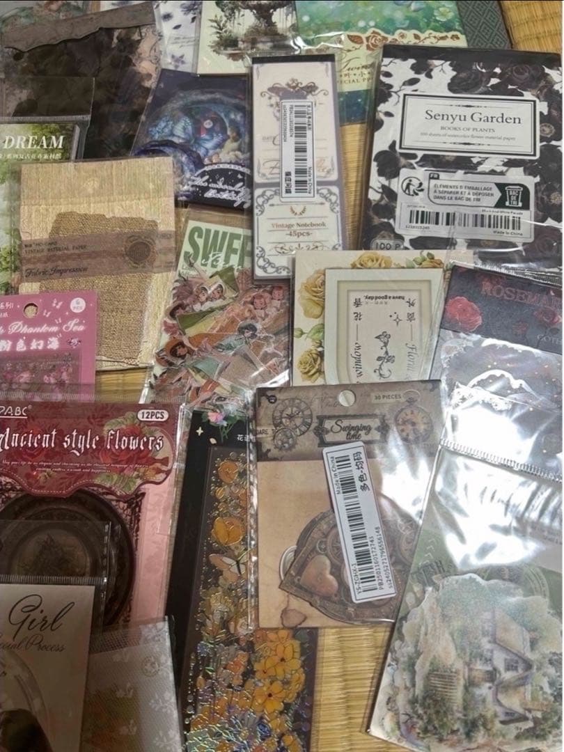 ⑤60サイズ！大容量 コラージュ素材 まとめ売り