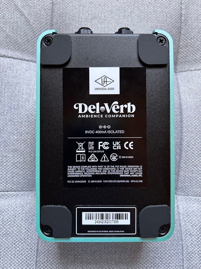 【美品】UAFX Del-Verb Ambience Companion