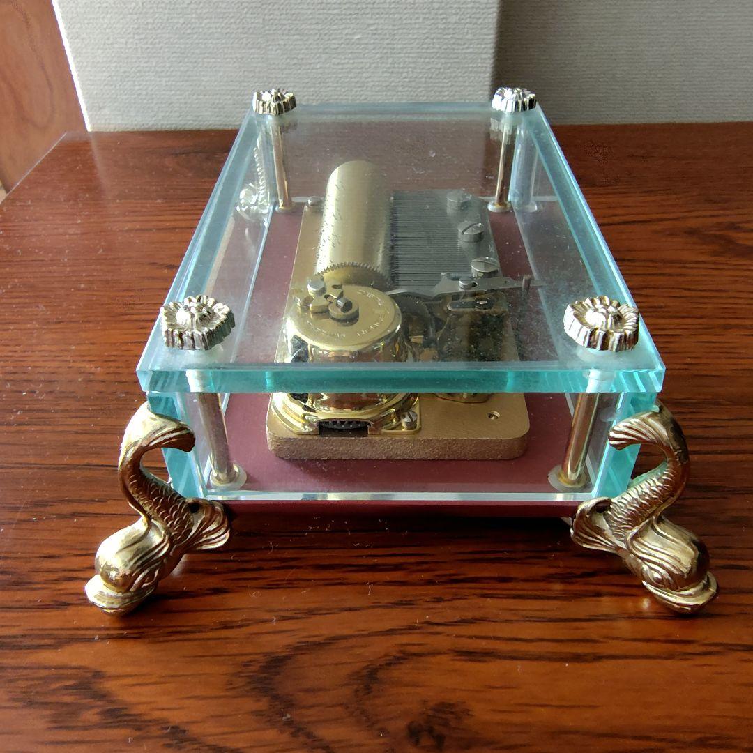 クラシックオルゴール ガラスケース付き