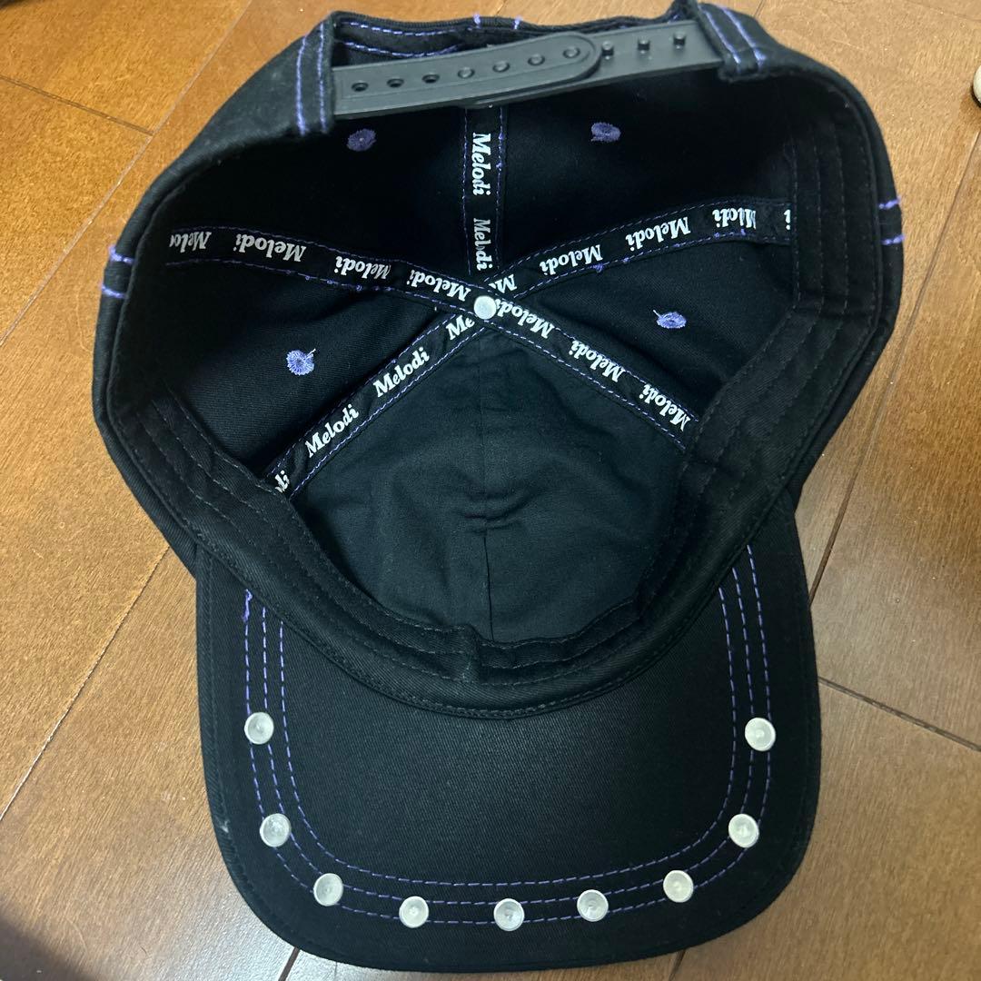 ec melodi キャップ 紫