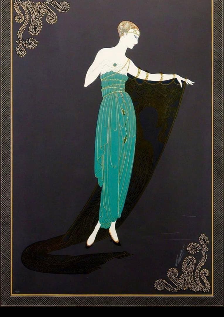 ★美品　真作保証★定価180万円★エルテ ★エメラルドナイト